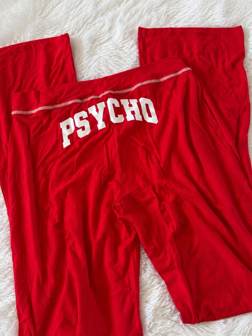 iamgia red psycho pants